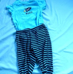 Matching set for month old